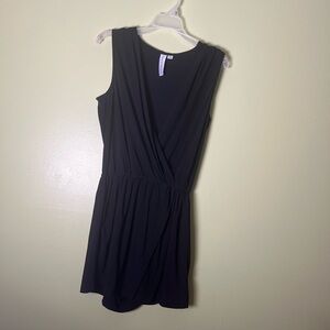 Emma & Michele Elegant Black Sleeveless Dress